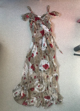 robe floral doublée, brand: Fórmul@, condition: Good, size: M / 38 / 10, €6.00, €7.00 includes Buyer Protection