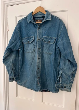 Levi's Men's Denim Fleece Lined Shirt Jacket, size M, brand: Levi's, condition: Good, size: M, £14.00, £15.40 includes Buyer Protection