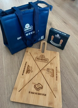 Beemster borrel kaaspank + kaasmes + koeltas, marca: beemster, estado: Novo com etiquetas, €6.00, €7.00 inclui Proteção do Comprador