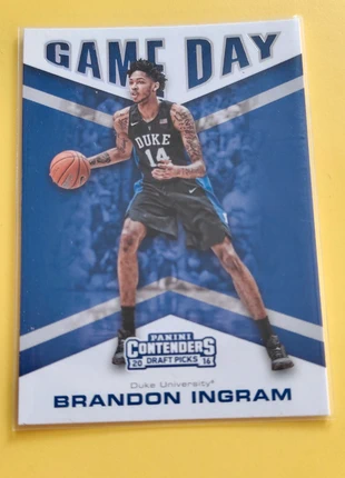 Brandon Ingram gane day panini contenders, marca: Panini, estado: Muy bueno, 1,00 €, 1,75 € Protección al comprador incluida