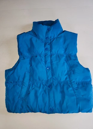 Doudoune sans manches bleu électrique, brand: Jennyfer, condition: Very good, size: 12 years / 152 cm, €4.00, €4.90 includes Buyer Protection