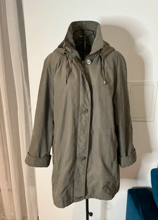 Bon Marché Hooded Casual Parka Coat/Jacket - Khaki Green - Size M vgc, brand: Bonmarché, condition: Very good, size: M / 10, £5.00, £5.95 includes Buyer Protection