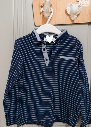 Tee-shirt effet polo manches longues Jean Bourget - 4 ans 🧡, marca: Jean Bourget, estado: Muito bom, tamanho: 4 anos / 104 cm, €3.00, €3.85 inclui Proteção do Comprador