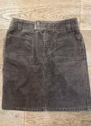 90s/Y2K | U2 charcoal corduroy utility skirt, brand: Vintage Dressing, condition: Very good, size: S / 8, £15.00, £16.45 includes Buyer Protection