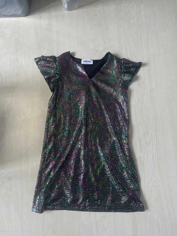 Robe paillettes 8 ans