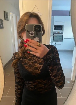 Dentelle Noire y2k, marca: y2k, estado: Muito bom, tamanho: M / 38 / 10, €8.00, €9.10 inclui Proteção do Comprador