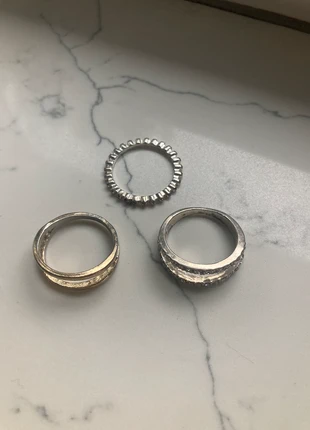 3 costume dress rings size M1/2, brand: Rings, condition: Very good, size: 16.9 mm / M½, £3.50, £4.38 includes Buyer Protection