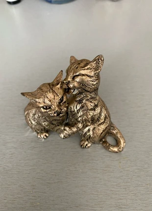 Statue chat en métal vintage, merk: Vintage Dressing, staat: Heel goed, € 4,00, € 4,90 inclusief Kopersbescherming