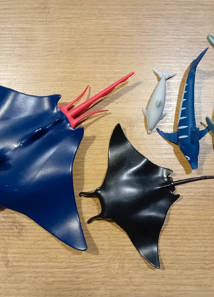 Raies Mantas + poissons Playmobil, marque: Playmobil, état: Très bon état, taille: Prématuré, jusqu'à 44cm, 6,80 €, 7,49 € Protection acheteurs incluse