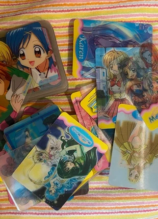 lotto 60 lamincards e carte animate mermaid melody, merk: Giochi Preziosi, staat: Heel goed, € 40,00, € 42,70 inclusief Kopersbescherming