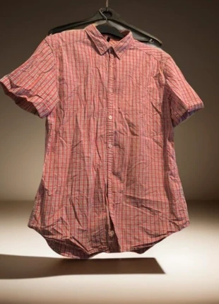 Chemise homme Benetton L carreaux rouges été, marca: Benetton, estado: Muy bueno, tamaño: L, 4,00 €, 4,90 € Protección al comprador incluida