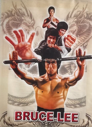 Bruce lee poster, merk: Bruce Lee, staat: Nieuw zonder prijskaartje, € 10,00, € 11,20 inclusief Kopersbescherming