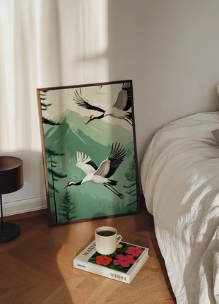 Kraanvogel Poster available in multiple sizes / Poster in meerdere formaten, estado: Novo com etiquetas, €9.00, €10.15 inclui Proteção do Comprador Pro