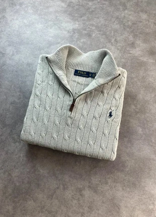 Pull camionneur / 1/4 zip / half zip Ralph Lauren - Homme - Taille XL, marca: Ralph Lauren, estado: Muito bom, tamanho: XL, €79.90, €84.60 inclui Proteção do Comprador Pro