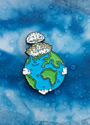 Pins Terre Cerveau Éruption Nuage Pollution Science goth rock punk witch alt y2k wicca pastel kawaii, marque: Witch, état: Très bon état, 5,00 €, 5,95 € Protection acheteurs (Pro) incluse