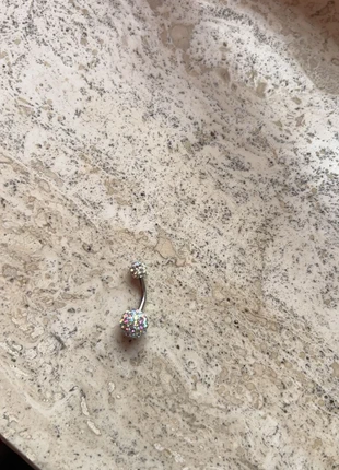 Navelpiercing, staat: Nieuw zonder prijskaartje, € 1,00, € 1,75 inclusief Kopersbescherming