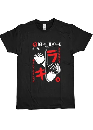 Death Note T-Shirt – L an Light Yagami, estado: Novo com etiquetas, tamanho: M, €13.00, €14.35 inclui Proteção do Comprador