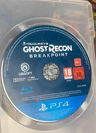 Ghost Recon Breakpoint PS4 PlayStation 4 Tom Clancy’s Game Disc Only, staat: Heel goed, € 8,00, € 9,10 inclusief Kopersbescherming Pro