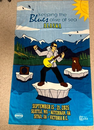 Jo Bonamassa Beach Towel, condition: New with tags, £5.00, £5.95 includes Buyer Protection