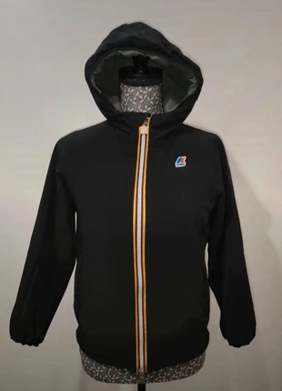 Manteau parka rembourrée réversible K-way Jacques warm double noir kaki taille 10 ans mixte 🔥, marque: K-Way, état: Très bon état, taille: 10 ans / 140 cm, 119,00 €, 125,65 € Protection acheteurs (Pro) incluse
