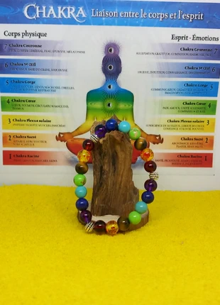 Bracelet aux 7 Chakras, zustand: Neu, 1,50 €, 2,28 € beinhaltet Vinted-Käuferschutz Pro