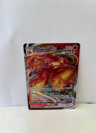 Carte Pokémon Braségali Vmax 021/198 EB06 Epée & Bouclier Règne de Glace, marke: Pokémon, zustand: Neu, 6,00 €, 7,00 € inklusive Vinted-Käuferschutz