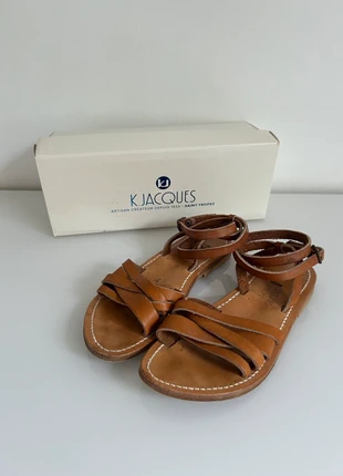 Sandales Galápagos « K.Jacques » P37 - Tbe, peu portées, marke: K.Jacques, zustand: Sehr gut, größe: 37, 115,00 €, 121,45 € beinhaltet Vinted-Käuferschutz Pro
