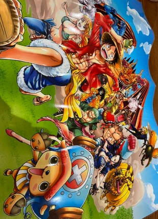 Poster one piece plastifiée 70x51 cm, marque: OnePiece, état: Neuf sans étiquette, 5,00 €, 5,95 € Protection acheteurs incluse