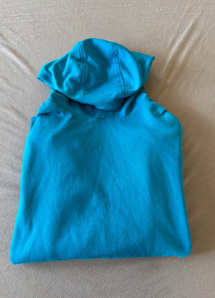 Sweat à capuche Gémo Taille S bleu, marque: Gémo, état: Bon état, taille: S, 3,00 €, 3,85 € Protection acheteurs incluse