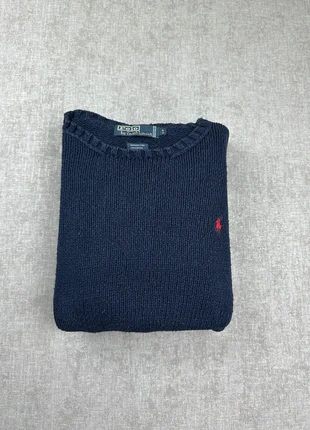 Pull Ralph Lauren bleu marine logo rouge taille L, marca: Ralph Lauren, estado: Muy bueno, tamaño: L, 35,00 €, 37,45 € Protección al comprador Pro incluida
