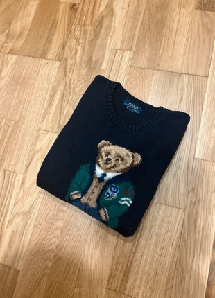 Sweat Ralph Lauren polo bear bleu marine brodé femme, brand: Ralph Lauren, condition: Very good, size: S / 36 / 8, €100.00, €105.70 includes Buyer Protection Pro