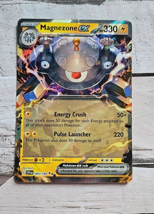 Pokemon Card Scarlet And Violet Base Magnezone ex 065, brand: Pokémon, condition: Very good, £1.00, £1.75 includes Buyer Protection