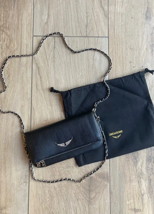 👜 Sac Zadig & Voltaire Rock Medium Cuir Noir, marca: Zadig & Voltaire, estado: Nuevo con etiquetas, 119,99 €, 126,69 € Protección al comprador incluida