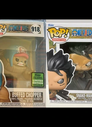 Funko Pop Buffed Chopper & Funko Pop Snake Man Luffy One Piece, marque: Funko, état: Bon état, taille: Taille unique, 70,00 €, 74,20 € Protection acheteurs incluse