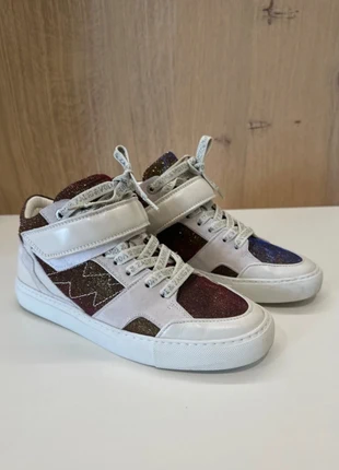 Baskets Zadig et Voltaire T39 - modèle Mid Flash Sparkle Gold, brand: Zadig & Voltaire, condition: Very good, size: 39, €149.00, €157.15 includes Buyer Protection