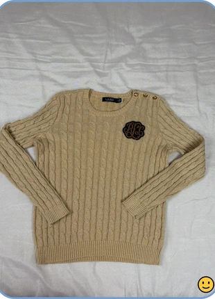 Pull over Ralph Lauren doré, merk: Ralph Lauren, staat: Heel goed, maat: M / 38 / 10, € 65,00, € 68,95 inclusief Kopersbescherming