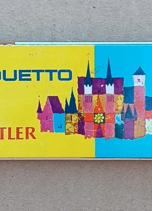 Caja metálica noris duetto staedtler, marca: Staedtler, estado: Muy bueno, 5,00 €, 5,95 € Protección al comprador incluida