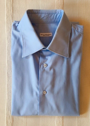 Camisa a medida, marca: Bespoke, estado: Muy bueno, tamaño: M, 16,00 €, 17,50 € Protección al comprador incluida