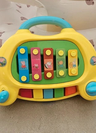 Peppa pig piano - 2 en 1 jeux/ jouet mon premier piano, marque: Peppa Pig, état: Bon état, taille: 9-12 mois / 74 cm, 5,00 €, 5,95 € Protection acheteurs incluse