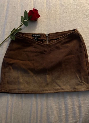 🎀 Brown Autumn Mini Skirt🎀, marque: PrettyLittleThing, état: Très bon état, taille: S / 36 / 8, 5,00 €, 5,95 € Protection acheteurs incluse