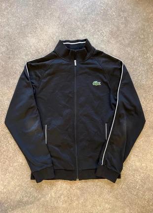 Veste Zippée Lacoste Logo Brodé Crocodile Regular Fit Noir | Taille S, merk: Lacoste, staat: Heel goed, maat: S, € 60,00, € 63,70 inclusief Kopersbescherming