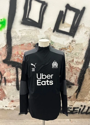 Veste d’entraînement Olympique de Marseille portée par Steve Mandanda, merk: Puma, staat: Heel goed, maat: XL, € 72,00, € 76,30 inclusief Kopersbescherming