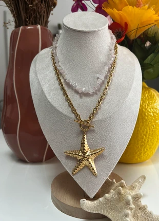 🌟 Collier “Étoile Dorée”, marque: nyrabijoux, état: Neuf avec étiquette, 9,00 €, 10,15 € Protection acheteurs incluse
