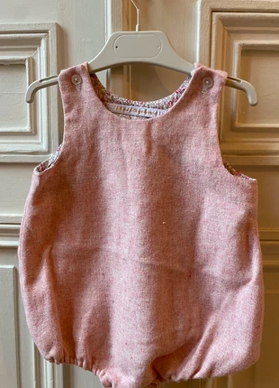 Barboteuse liberty 6 mois, marque: Inconnu, état: Très bon état, taille: 3-6 mois / 62 cm, 5,00 €, 5,95 € Protection acheteurs incluse