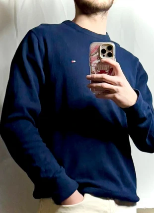 Pull Tommy Hilfiger Bleu - Taille L, brand: Tommy Hilfiger, condition: Very good, size: L, €30.00, €32.20 includes Buyer Protection