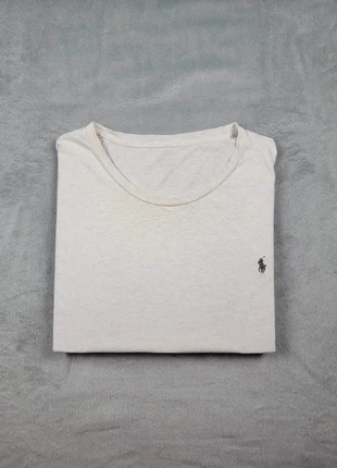 T-shirt Ralph Lauren Crème Taille XXXL Homme Logo Brodé Vert Très Bon État #29, brand: Ralph Lauren, condizioni: Ottime, taglia: XXXL, €19.99, €21.69 include la Protezione acquisti