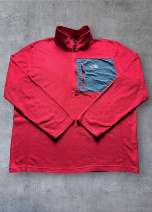 Veste polaire The North Face half zip rouge et gris Homme XL #SKU0112, marque: The North Face, état: Très bon état, taille: XL, 24,90 €, 26,85 € Protection acheteurs incluse