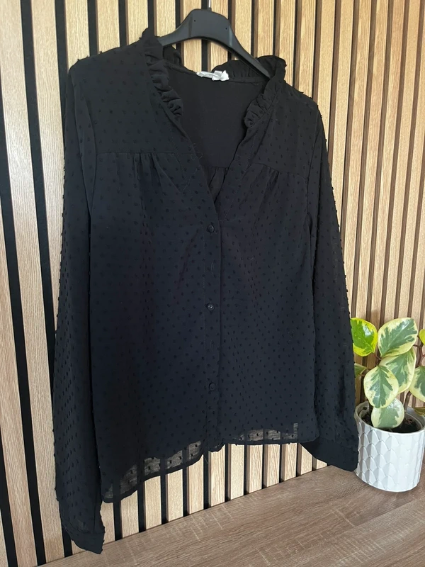 Blouse noire taille M - photo numéro 3