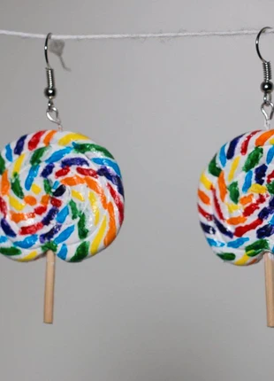 Boucles d'oreille sucettes, marca: Fait Main, estado: Nuevo sin etiquetas, 6,50 €, 7,53 € Protección al comprador incluida