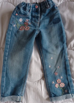 Jean creeks bebe fille 24 mois Fleurs brodées & effet usé  tendance, brand: Creeks, condition: Very good, size: 18-24 months / 86 cm, €3.25, €4.11 includes Buyer Protection
